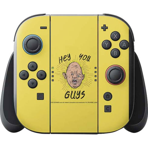 Warner Bros The Goonies (1985) Hey You Guys Nintendo Switch 2 (2025) with Joy-Con Skin